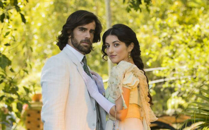 Novela “Orgulho e Paixão”: Cecília e Rômulo são surpreendidos