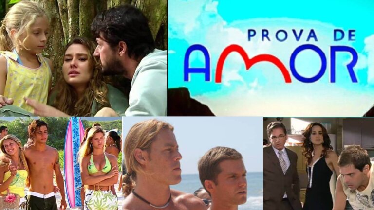 Novela “Prova de Amor”: a história de Daniel, Clarice e Mariana/Nininha