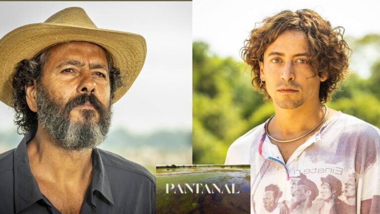 Novela “Pantanal”: Jove e José Leôncio pegam mau tempo pelo caminho