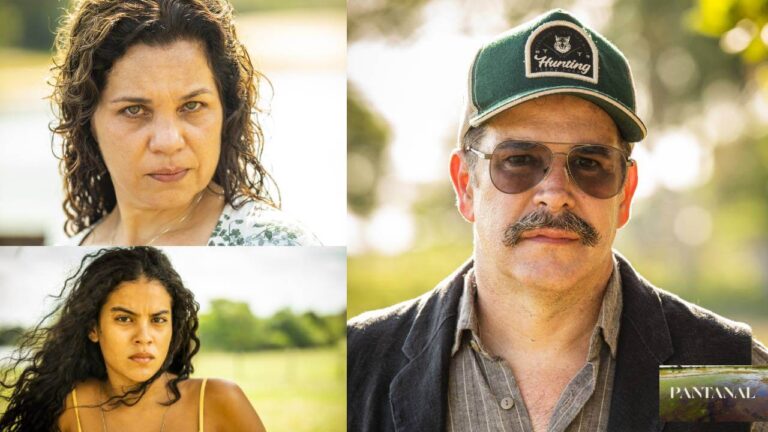 Novela “Pantanal”: Tenório aterroriza Maria Bruaca e Alcides
